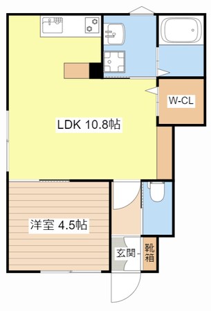 イシベセントラルの物件間取画像